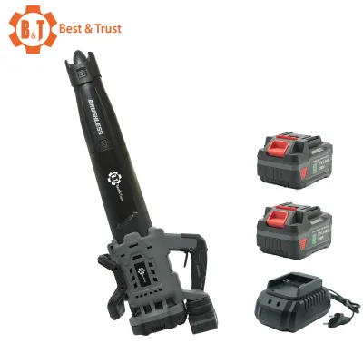 Professional Portable 21V Brushless Motor Lithium Battery Cordless Leaf Jet Blower Power Tool
