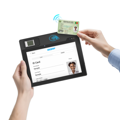 Driver License Turnkey Solution with Biometric Fingerprint Tablet and Card Issuance for National Transport Authorlity