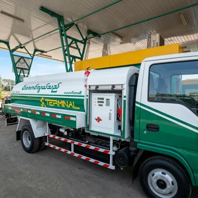 Censtar 12V 24V DC Vehicle Mounted Fuel Dispenser Truck-Mounted Diesel Transfer Pump with High Flow 50 L/min for Trucks