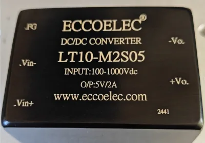 5W PV power supply 100V-1000V to 5V