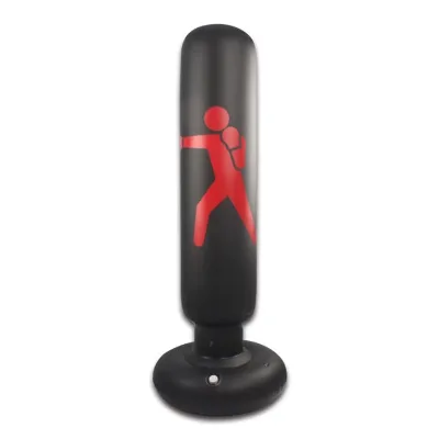 Spot Thick Inflatable Boxing Columns for Children and Adults, Exercise Body Boxing Sandbag Columns Free Standing