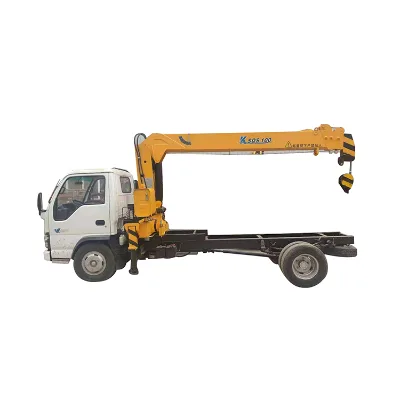 For ISUZU Cargo Truck with Crane Attachment Versatile Commercial Vehicle