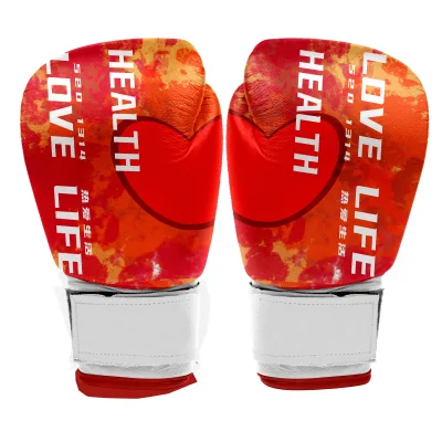 High Quality Factory Price Pu Leather Boxing Gloves Fashion Design with Different Sizes Materials Exclusive Boxing Products