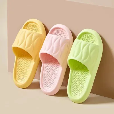 Wholesale Summer Cartoon Slippers Women Cutefur Style Mules Eva Sandals Home Bathroom Use