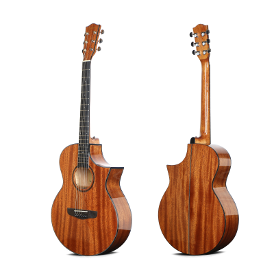 Auditorium New Acoustic Guitar in Sapelequality