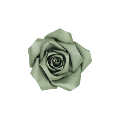 New Fabric Ribbon Tape Handmade Rose Flower for Dress Decoration,customized Fabric Flower Wholesale