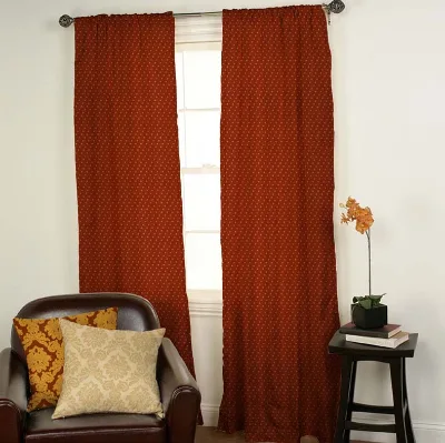 Knit curtain 100% silk polyester  living room jacquard curtain
