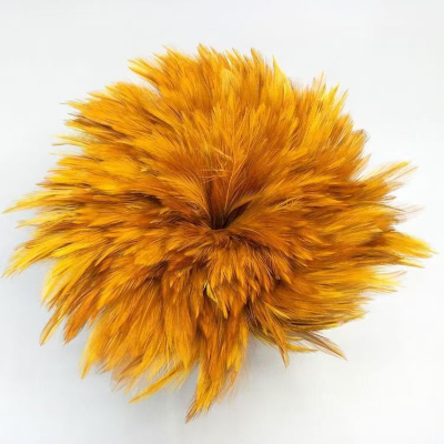 Rooster Feathers Strung Rooster Neck Hackle Feather Dyed Chicken Saddle Feathers Halloween Costume Fly Tying Fishing