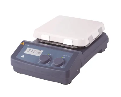 BOSTELLAR  Electronic Stirrer   Glass Ceramic Plate LCD Digital Magnetic Hotplate Stirrer for Lab Schools Medical