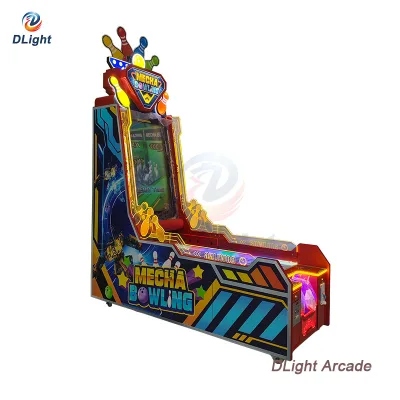 1 Player Bowling Arcade Game Machine Auto Ball Return Coin Operated Mini Bowling Simulator for Game Center