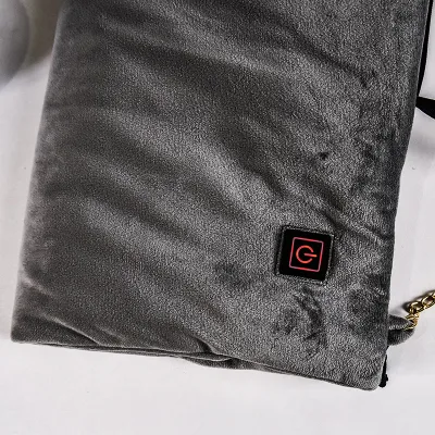 Reusable Large Hot Zone Handle Muff Hand Warmer with Rechargeable Battery Heated Hand Muff for Keep You Warm in Cold Weather