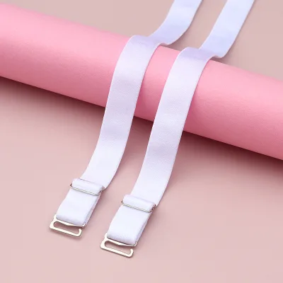 High Elastic Breathable Bra Shoulder Strap 89 Loop Stainless Steel Cloth Adjustable Collar Sexy Candy Color Elastic Back