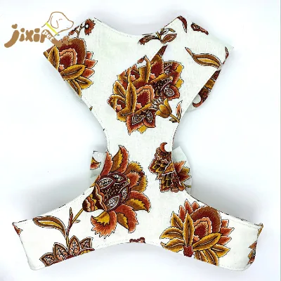 Custom Design Cotton Fabric Dog Chest Harness
