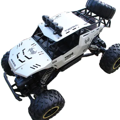 2.4Ghz RC Cars 4WD Rechargeable Rock Crawler Off Road Radio Remote Control Car Monster Trucks Toys for Kids Gifts