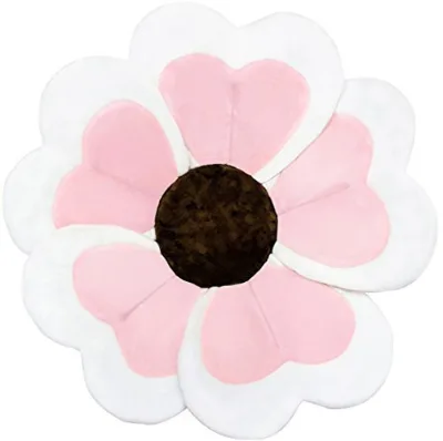 New Born Baby Flower Bath Mat 5 Piece Flower Bath Mats Non Slip Baby Bath Cushion