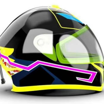 Custom Helmet Sticker for Motorbike with High Brightness Can Be Made to Any Shape You Want