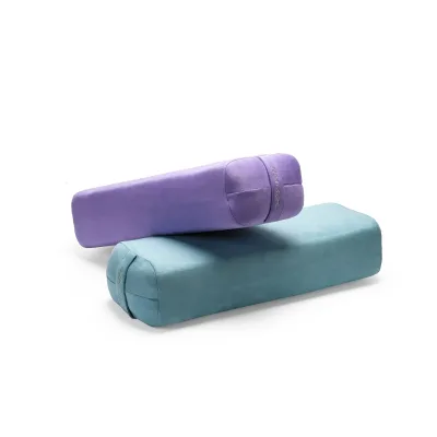 Wholesale Eco Friendly Soft Meditation Yoga Bolster Pillow Cushions Back Pain Relief Yoga Pillow Bolster