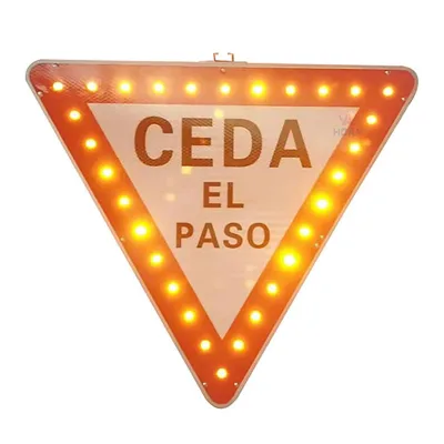 Hot-selling Aluminum Blank Solar Led Traffic Traffic Signs Flashing Pole Highway Sign Symbols Board
