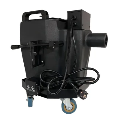 Fengya DIM-3500 3500W Dry Ice Low Fog & Smoke Machine with Wheel Cart 110V/220V 150m2 Coverage