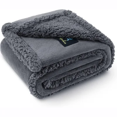 Reversible Waterproof Dog Blanket for Couch,Furniture Protector Cover Liquid Pee Proof Pet Blanket for Small Medium Large Dogs