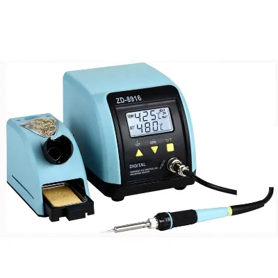 160C- 480 Celcuis Degree Temperature Controlled Soldering Station of Ningbo ZD-8916, New Product, High-quality Sensor