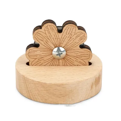 Daisy Thread Cutter Tabletop Blade Saver Thread Cutter with Anti-Slip Stand Yarn Cutter Thread Tools Quilting Supplies