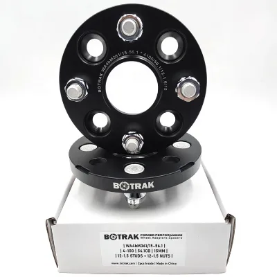 BOTRAK 4 Lug 4x100 to 4x100 CB56.1 Forged Aluminum Wheel Spacer Adapter for Isuzu Aska Gemini
