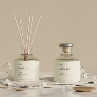 Eco-Friendly Glass Aromatherapy Oil Refill | Recyclable Packaging Home Fragrance for Conscious Living