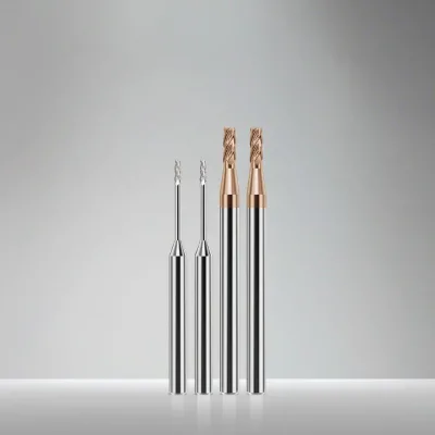 Customizable ODM 0.3 CNC Metal Machine 55 Degree Deep Groove Tungsten Steel Carbide 6 Milling Cutter 10mm AItin Coating Flats