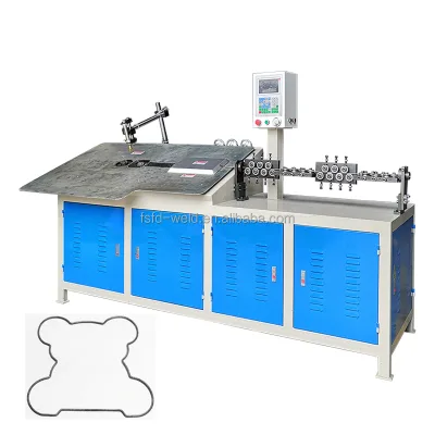 2mm 6mm Small Diameter Round Thin Wire Bending Machine CNC Manufacturing Plant Multifunctional Provided PLC Automatic Steel Wire