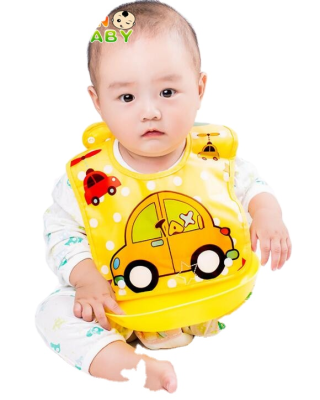 100% Food Grade Waterproof Washable Baby Bibs