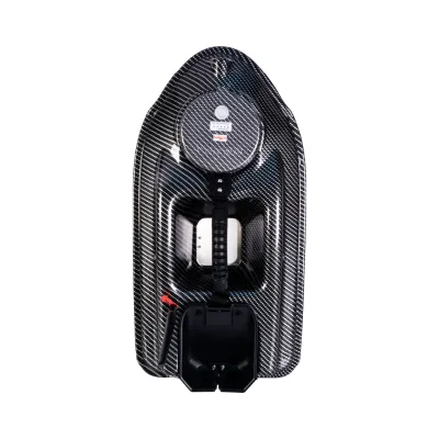 Plastic Bait Boat 2.4GHz Remote Control 500m Range 1.5kg Load Capacity 7.4V/10Ah Battery Eco-Friendly Design Minimal Noise Fish