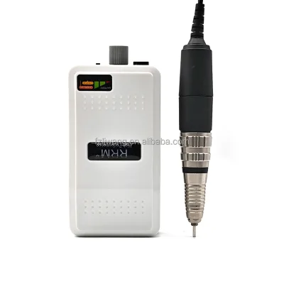 New Upgrade High Performance Brushless Motor Cordless Nail Drill Machine Stainless Steel 35000rpm Low Vibration Nail Nail