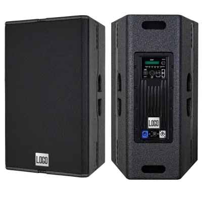 XUNGUAN T24N-A Dudle 12inch Active Full-Range Speaker Built-in 1400W Amplifier Plywood NEO Speaker for Stage Audio