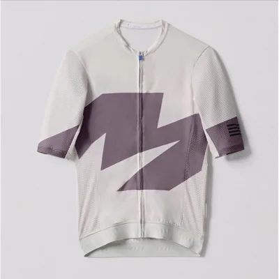 Unisex Stylish Lightweight Quick Dry Eco-Friendly Anti-UV Cycling Jersey Comfortable Short Sleeve Polyester Top Printed