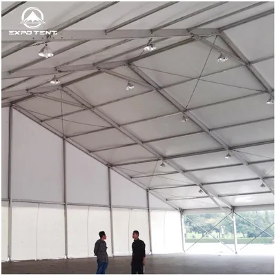 Custom Heavy Duty PVC Industrial Storage Shed Large Workshop and Warehouse Tent for Work and Storage Needs Frame Tent for Events