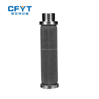 1 Micron Multilayer 316 Stainless Steel Wire Cloth Sintered Filter Cartridge Efficient Cartridge Filter Elements
