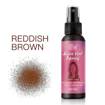High Quality Custom Permanent Lace Tint Spray Private Label No Residue for Wig Frontal