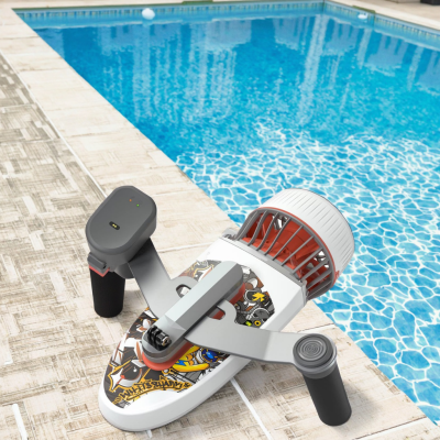White Shark Tini 98Wh Handheld Booster Multi-purpose Gear for Adult and Children Underwater Diving Thruster Surfing Swimming