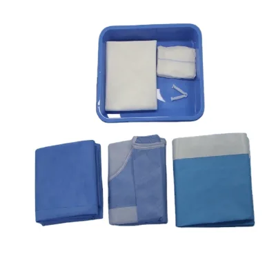 Factory Direct Sale Customized Disposable Surgical Pack CE Certified Class II Upright Incision & Procedure Pack Surgical Kit