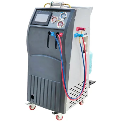 New Auto Air Conditional Recycling Recharging Flushing Refrigerant AC Recovery Machine with CE Certificate