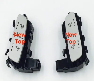 Silver Color OEM 20590501047N49 12v Electric Car Heater Heated Seat Cooler Switch for Mercedes benz C300 C400