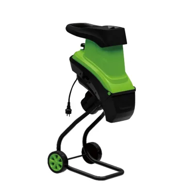 Industrial Grade Electric Light Duty 15A 2500w 230v Wood Chipper Shredder with Dual Edge Blades