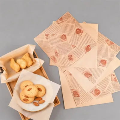 Custom Baked Food High Temperature Resistant Non-Stick Parchment Baking Square Paper From Shandong