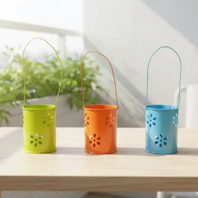 Wholesale home decoration mini metal candle holder