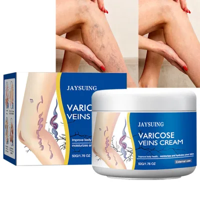 Velvet Touch Daily Body Care Shea Butter and Menthol Refreshing Comfortable Skin Experience JAYSUING Varicose Vein Repair Cream