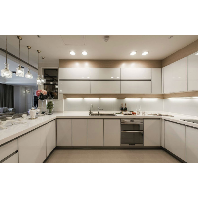Mirror Look Modern Style High End Finish Kitchen Cabinets