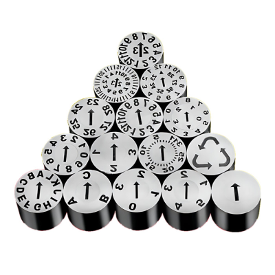 Date Stamp Stainless Steel Stamp for Injection Mold HRC55 Hardness
