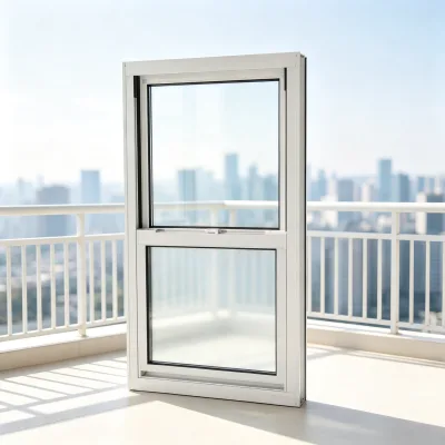 Vertical Sliding Window for Apartment, Overlook City Skyline