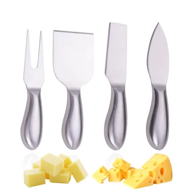 Four-piece Set Cutlery Set Stainless Steel Home Cheese Knife Butter Stainless Steel Cheese Knives Set